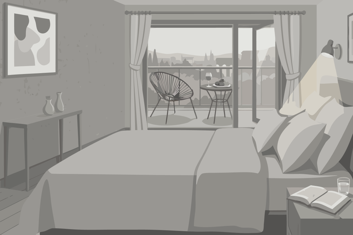 Queen Room with Two Queen Beds and Sofa Bed - Non-Smoking